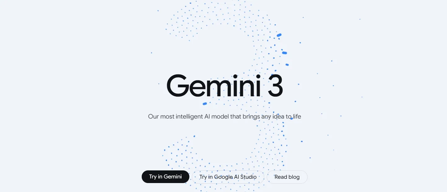 谷歌Gemini 3 Pro多模态理解实现突破:附国内使用地址